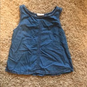 Girls denim top